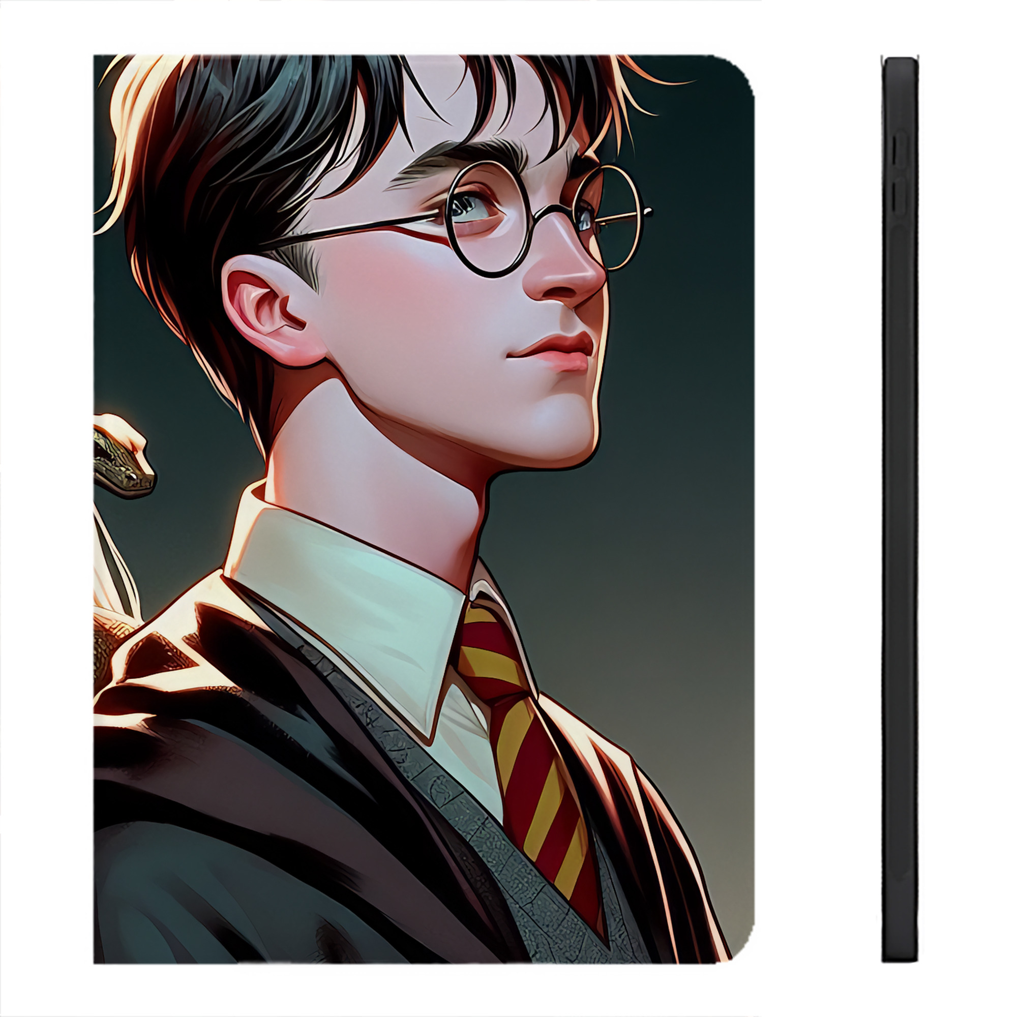 （画像用） Harry Potter ハリー・ポッターシリーズ IPadケース ペンホルダー付き ブックスタイルデザイン